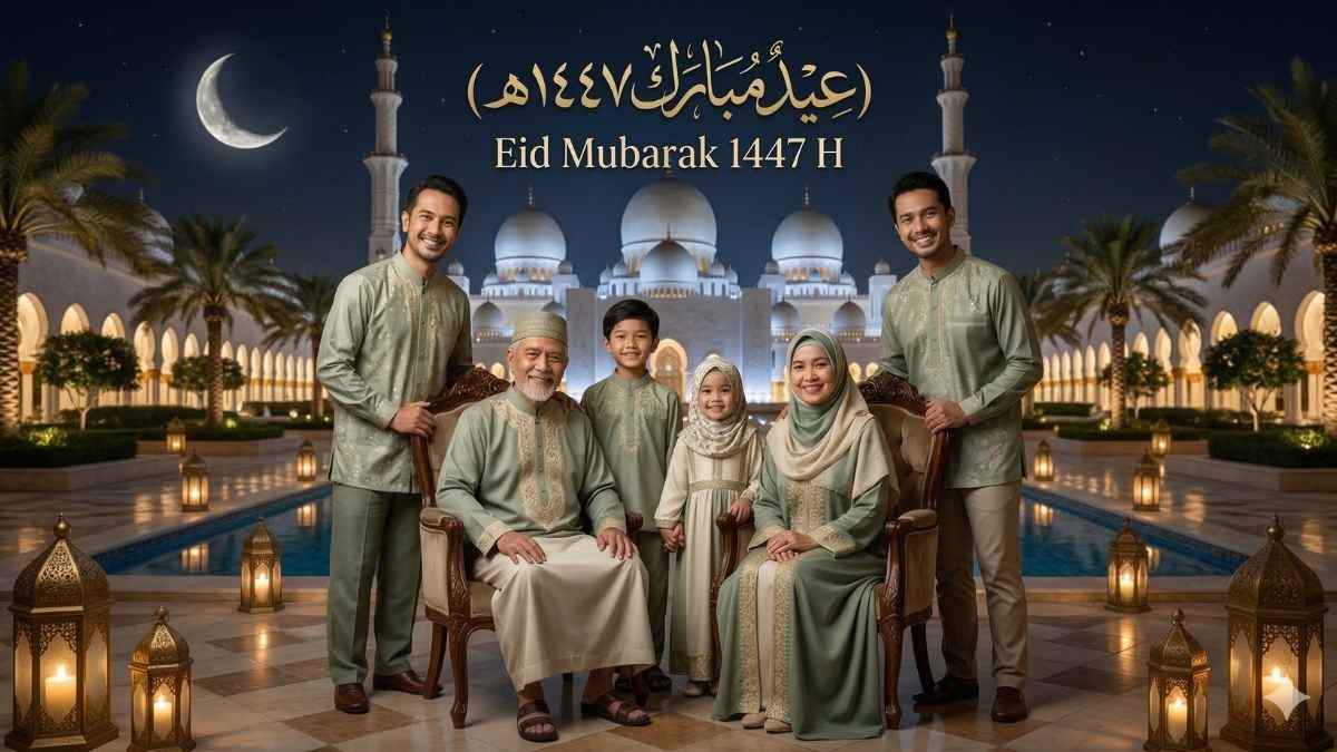 50 Prompt Gemini AI Foto Lebaran Idul Fitri 2026 Keluarga, Secara Lengkap!