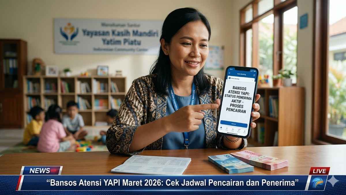 Bansos Atensi YAPI Maret 2026: Cek Jadwal Pencairan dan Penerima