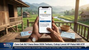 Cara Cek BLT Dana Desa 2026 Terbaru, Cukup Lewat HP Pakai NIK KTP