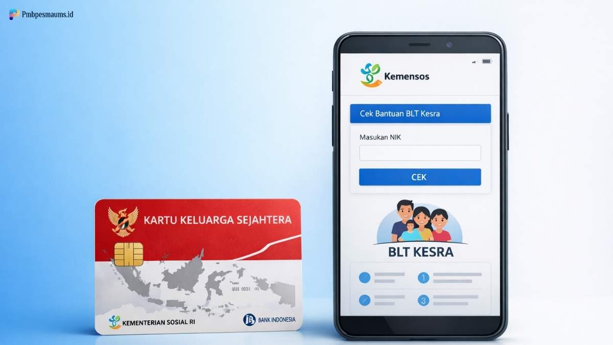 Cara Cek BLT Kesra di Web Kemensos dan Aplikasi 2026, Cukup Pakai NIK
