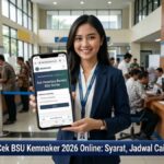 Cara Cek BSU Kemnaker 2026 Online: Syarat, Jadwal Cair, dan Nominal