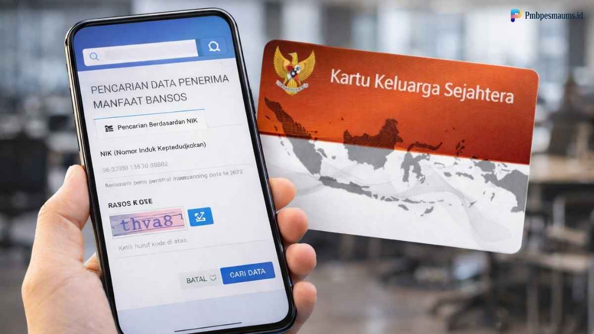 Cara Cek Penerima Bansos PKH 2026 Pakai KTP, Cair Bulan Maret