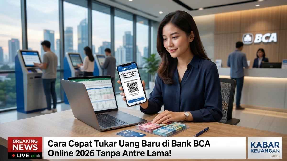 Cara Cepat Tukar Uang Baru di Bank BCA Online 2026 Tanpa Antre Lama!