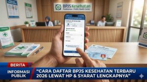 Cara Daftar BPJS Kesehatan Terbaru 2026 Lewat HP & Syarat Lengkapnya