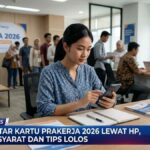Cara Daftar Kartu Prakerja 2026 Lewat HP, Lengkap Syarat dan Tips Lolos