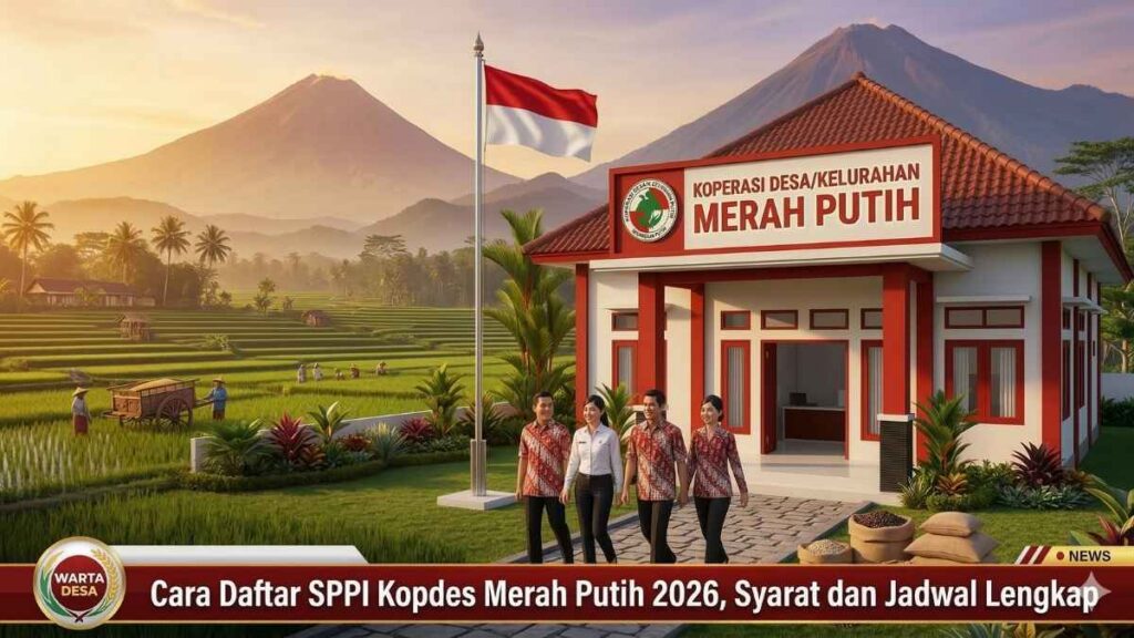 Cara Daftar SPPI Kopdes Merah Putih 2026, Syarat dan Jadwal Lengkap