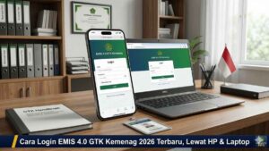 Cara Login EMIS 4.0 GTK Kemenag 2026 Terbaru, Lewat HP & Laptop