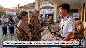 Cek Bansos Susulan PKH 2026 Tahap 1 Cair Maret, Pastikan Nama Terdaftar