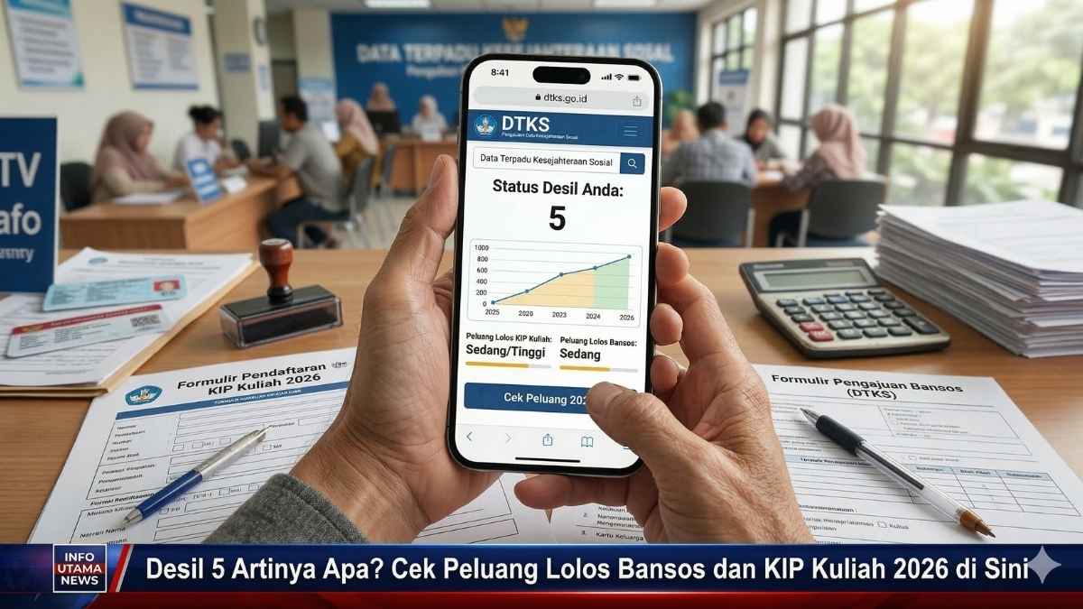 Desil 5 Artinya Apa? Cek Peluang Lolos Bansos dan KIP Kuliah 2026 di Sini!