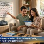 Jadwal Cuti Bersama dan Libur Lebaran 2026, Bulan Maret Full Tanggal Merah!