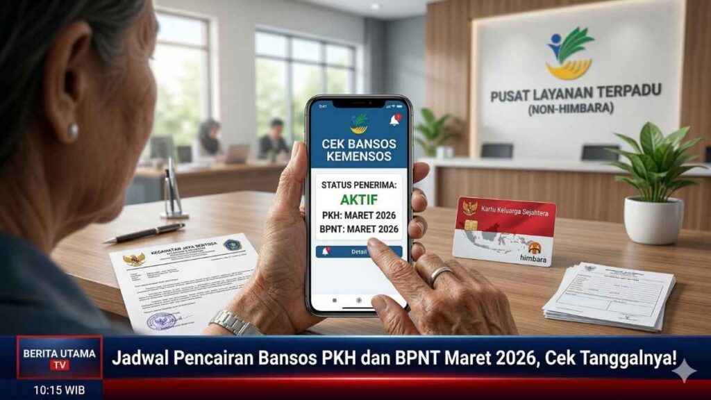 Jadwal Pencairan Bansos PKH dan BPNT Maret 2026, Cek Tanggalnya!