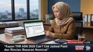 Kapan THR ASN 2026 Cair Cek Jadwal Pasti dan Rincian Besaran Nominal