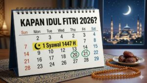 Lebaran 2026 Berapa Hari Lagi? Cek Jadwal Tanggal Pasti Idulfitri 1447 H