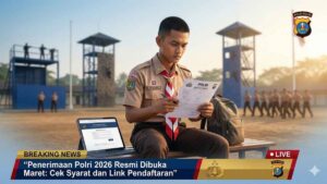 Penerimaan Polri 2026 Resmi Dibuka Maret: Cek Syarat dan Link Pendaftaran