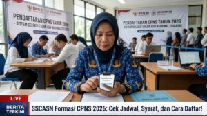 SSCASN Formasi CPNS 2026 Cek Jadwal, Syarat, dan Cara Daftar!